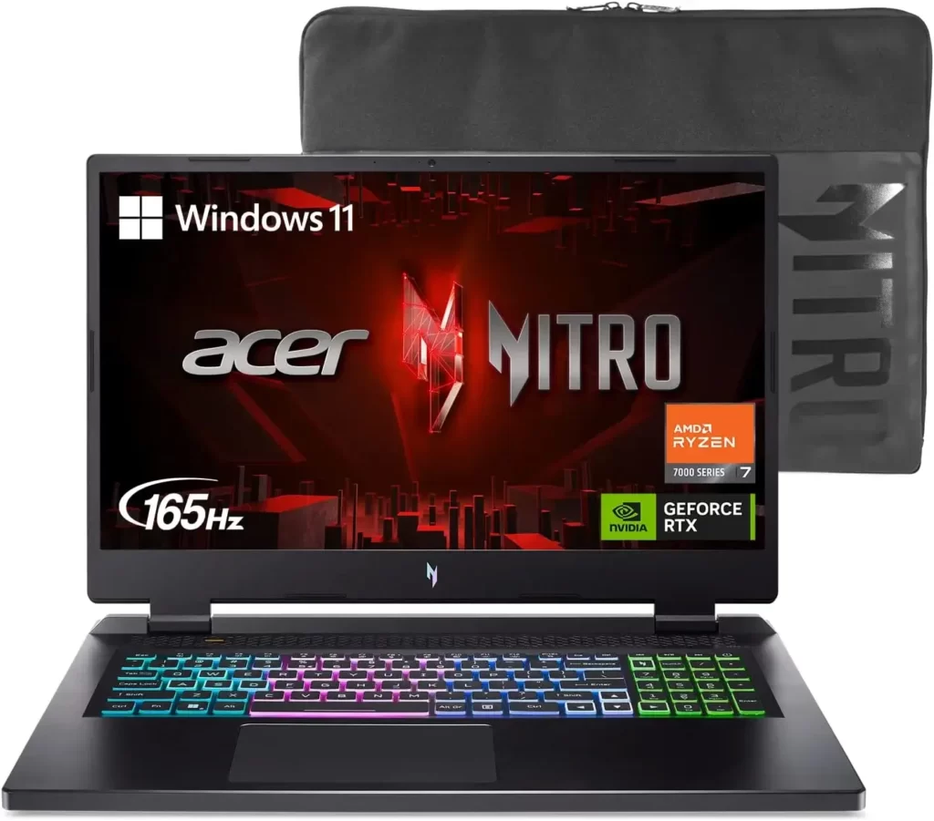 Acer Nitro 17 Gaming Laptop (AN17-41-R8N5) | Latest N Trending